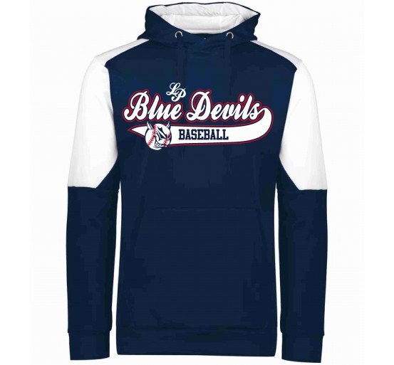 LP Blue Devils Baseball "Blue Chip" Hooded Sweatshirt